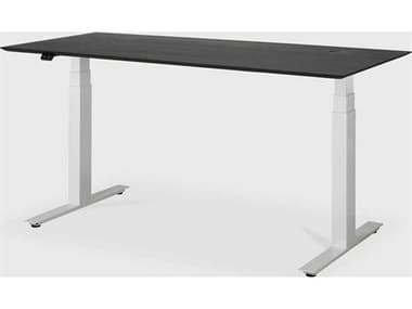 Ethnicraft Oak Black With White Adjustable Desk ETH26176
