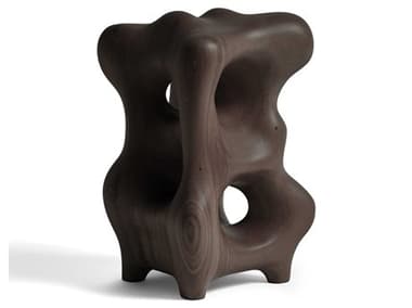 Ethnicraft Organic Mahogany Dark Brown Sculpture ETH29713