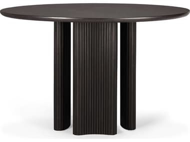 Ethnicraft Mahogany Dark Brown Dining Table ETH35022