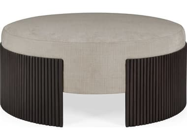 Ethnicraft Mahogany Dark Brown Pouf ETH35047
