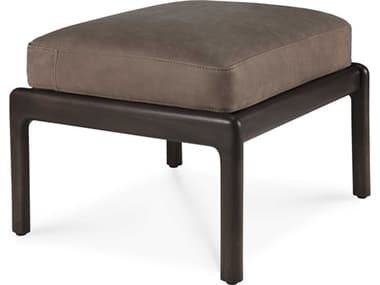 Ethnicraft Mahogany Dark Brown Footstool ETH35112