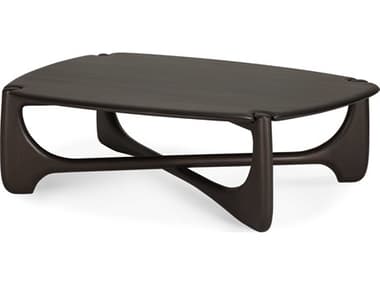Ethnicraft Mahogany Dark Brown Pi Coffee Table ETH35145