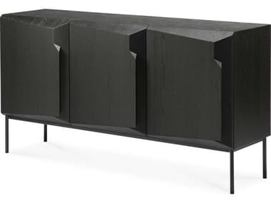 Ethnicraft Oak Black Sideboard ETH50437