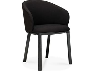 Ethnicraft Oak Black and Charcoal Dining Chair ETH50696