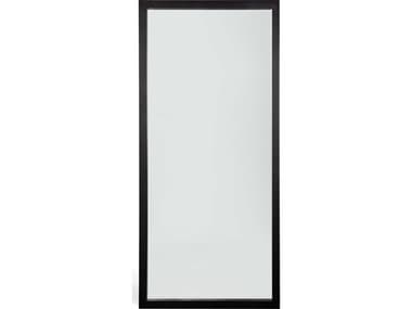 Ethnicraft Light Oak Black Frame Floor Mirror ETH51289