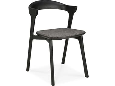 Ethnicraft Oak Black and Grey Dining Chair ETH51493