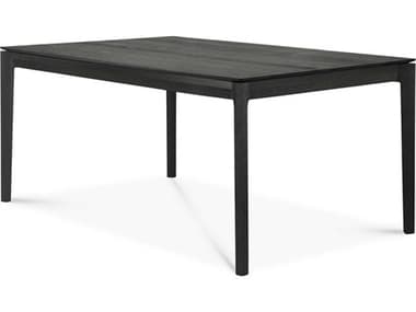 Ethnicraft Bok Oak Black Extendable Dining Table ETH51541