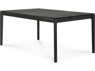 Ethnicraft Bok Oak Black Extendable Dining Table ETH51543