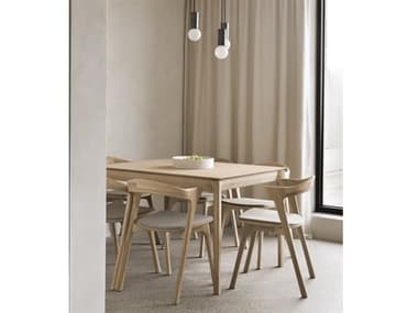Ethnicraft Bok Oak Wood Dining Room Set ETHBOKDININGSET11