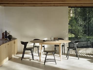 Ethnicraft Bok Oak Wood Dining Room Set ETHBOKDININGSET21