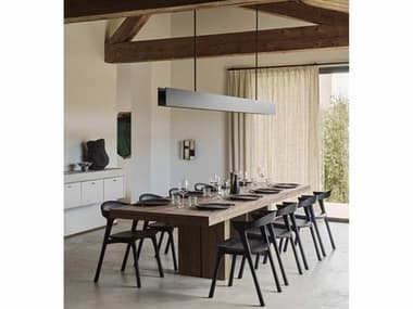 Ethnicraft Double  Teak Wood Dining Room Set ETHDOUBLEDININGSET22