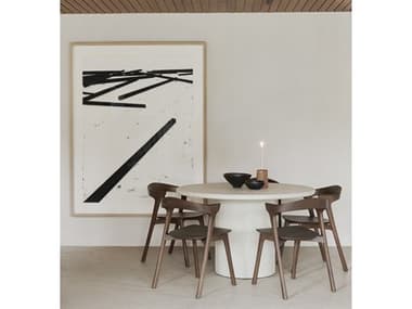 Ethnicraft Elements Oak Wood Dining Room Set ETHELEMENTSDININGSET