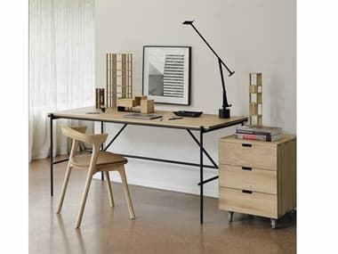 Ethnicraft Oscar Home Office Set ETHOSCAROFFICESET5