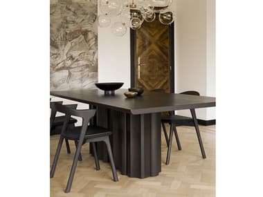 Ethnicraft Sequence Mahogany Wood Dining Room Set ETHSEQUENCEDININGSET2