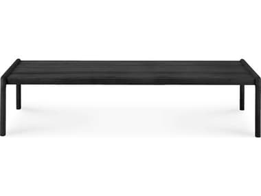 Ethnicraft Outdoor Jack Teak Black Coffee Table ETO10246