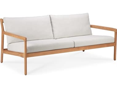 Ethnicraft Outdoor Jack Teak Off White Sofa ETO10251
