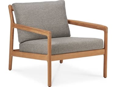 Ethnicraft Outdoor Jack Teak And Mocha Lounge Chair ETO10253
