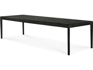 Ethnicraft Outdoor Bok Teak Black Dining Table ETO10279