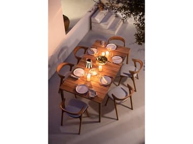 Ethnicraft Outdoor Bok Teak Dining Set ETOBOKDININGSET24