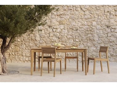 Ethnicraft Outdoor Bok Teak Dining Set ETOBOKDININGSET37