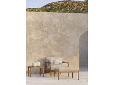 Ethnicraft Outdoor Jack Teak Cushion Lounge Set ETOJACKLIVINGSET10