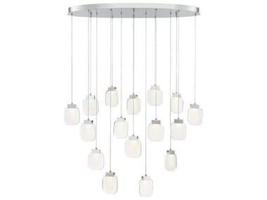 Eurofase Paget 16-Light Chrome Island Pendant EUL37194027