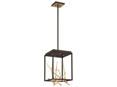 Eurofase Aerie 4-Light Bronze Geometric Pendant EUL38637018