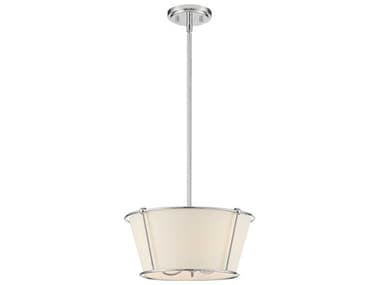 Eurofase Pulito 15" 3-Light Nickel Pendant EUL39044024