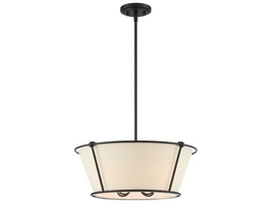 Eurofase Pulito 21" 4-Light Black Pendant EUL39045010