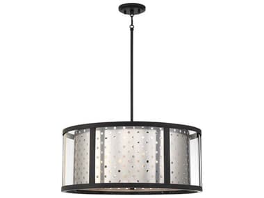 Eurofase Grado 6-Light Chrome Drum Pendant EUL39416018