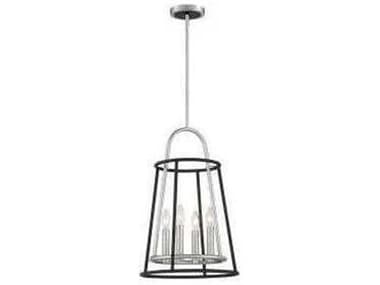 Eurofase Campana 14" 4-Light Satin Nickel Pendant EUL39423016