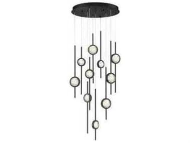 Eurofase Barletta Black Linear Pendant EUL39464019