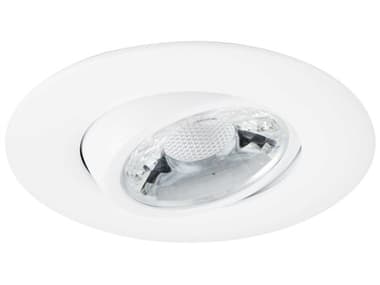 Eurofase Midway 3" Wide 1-Light White LED Round Recessed Light EUL45367014