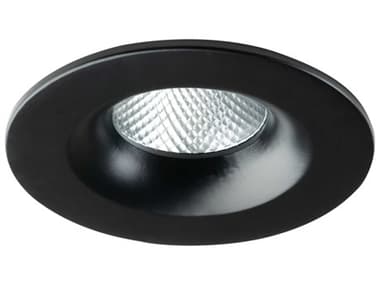Eurofase Midway 4" Wide 1-Light Black LED Round Recessed Light EUL45368028