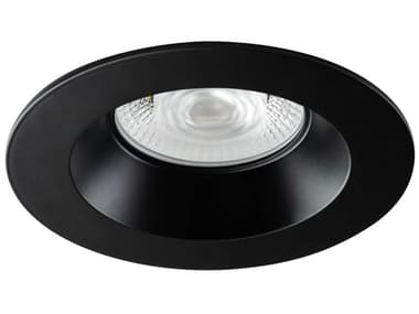 Eurofase Midway 7" Wide 1-Light Black LED Round Recessed Light EUL45378027