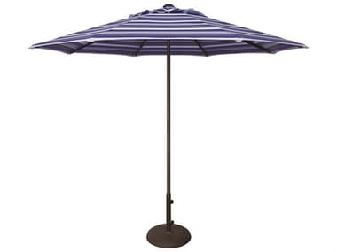 Treasure Garden Special Order Sunbrella Commercial Aluminum 9' Octagon Push Up Lift Vented Umbrella EXUCP409DWVNONSTOCK