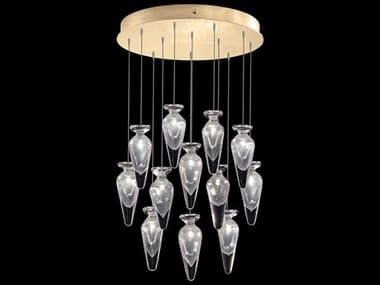 Fine Art Handcrafted Lighting Essence 12-Light Gold Pendant FA1000292