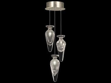 Fine Art Handcrafted Lighting Essence 3-Light Gold Mini Pendant FA1000332