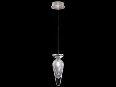 Fine Art Handcrafted Lighting Essence 1-Light Silver Mini Pendant FA1000341