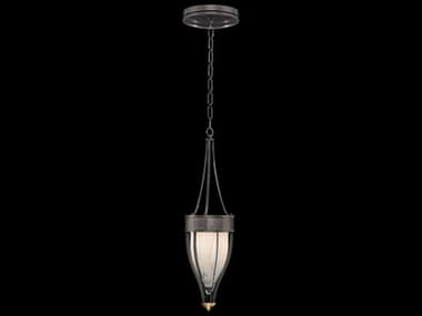 Fine Art Handcrafted Lighting Mirage 1-Light Midnight Steel Traditional Mini Pendant FA1000457