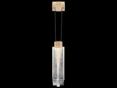 Fine Art Handcrafted Lighting Arpeggio 1-Light Soft Gold Geometric Mini Pendant FA1000815