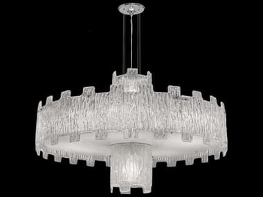 Fine Art Handcrafted Lighting Mariner Luxury 15-Light Polished Chrome Drum Chandelier FA200810