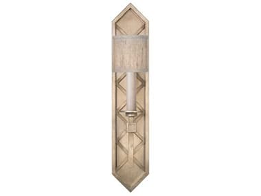 Fine Art Handcrafted Lighting Cienfuegos 25" Tall 1-Light Gold Leaf Wall Sconce FA889550SF31