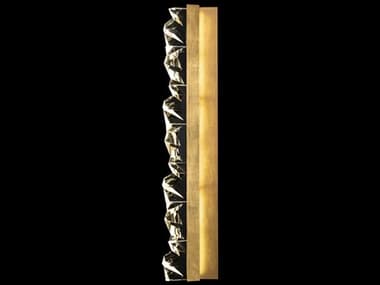 Fine Art Handcrafted Lighting Strata 42" Tall 6-Light Gold Crystal LED Wall Sconce FA9277502ST