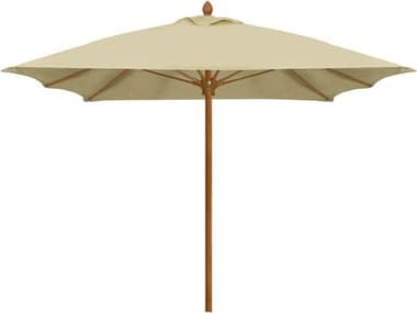 Fiberbuilt Umbrellas Prestige - Diamante Fiberglass 6' Square Push Up & Pin Umbrella FB6SQDPU