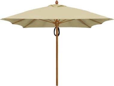 Fiberbuilt Umbrellas Prestige - Diamante Fiberglass 7' Square Pulley & Pin Umbrella FB7SQDPP