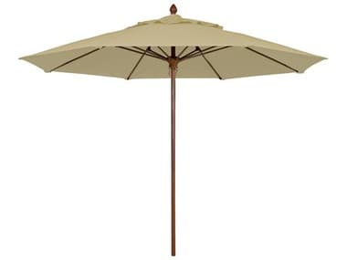 Fiberbuilt Umbrellas Prestige - Bridgewater Fiberglass 8' Octagon Pulley & Pin Umbrella FB8BPP