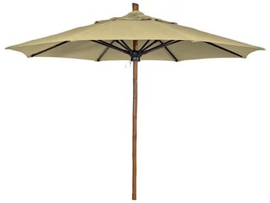 Fiberbuilt Umbrellas Prestige - Bambusa Fiberglass 8' Square Pulley and Pin Umbrella FB8SPP