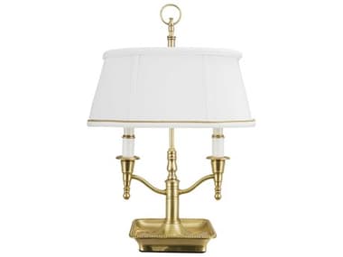 Frederick Cooper Bartemius Gold Bone Silkette Brass Table Lamp FDC65138