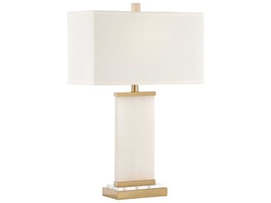 Frederick Cooper Damon Natural White Cream Linen Buffet Lamp FDC65497